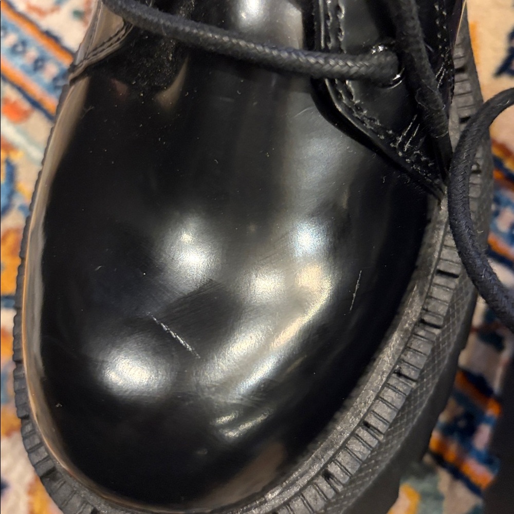 Log sole Derby shoes - Picture 4 of 7